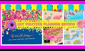 Lily Pulitzer 2015- 2016 Agenda and Planner Review!