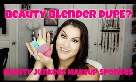 Beauty Junkees Makeup Sponges | Beauty Blender Dupe?