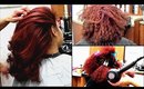 Body Curls on Natural Hair w/COLOR CORRECTION USING JOICO!!