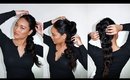 How to Messy Ponytail Tutorial (Valentine’s Day hair)