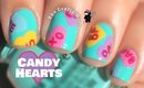 Valentine's Candy Heart Crafty Punch Tutorial