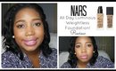 Nars All Day Luminous Weightless Foundation Review + Demo | Jessica Chanell