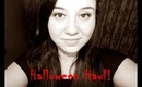 My Halloween Haul!