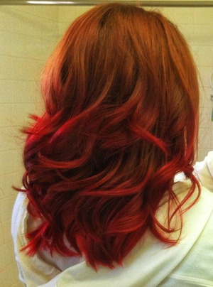 Beautiful Red Ombre