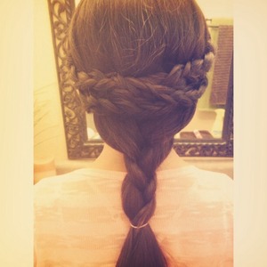 My attempt at doing a 6 braid-braid