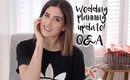Wedding Planning Update: Q&A | Lily Pebbles