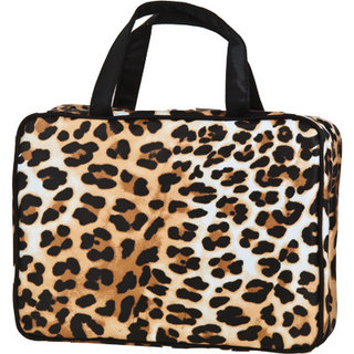 Celebrity Cheetah Cosmetic Bag