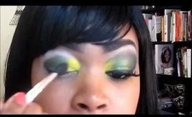 Green  Lights Makeup Tutorial!