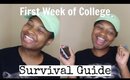 First Week Of College Survival Guide!!!!