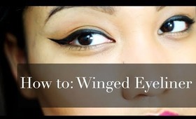 How to Winged Eyeliner | Kalei Lagunero