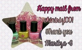 Happy Mail from chiniriz100, Thank you Maritza! [PrettyThingsRock]