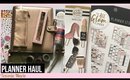 PLANNER HAUL 2018 |Planner Accessories from Michael's & Walmart! | ft. The All Glam Planner 👀