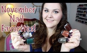 November Nail Polish Favorites!!