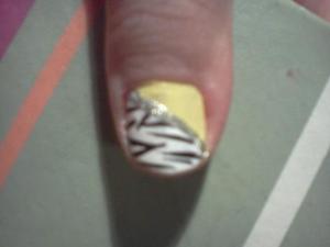 zebra & yellow :)