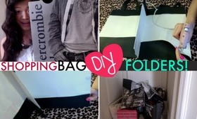 DIY: Abercrombie Bag Folders!