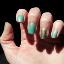 Mermaid nails.