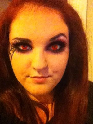 Halloween girls night out! I was a spider :)