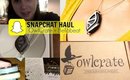 Snapchat Unboxing - Bellabeat LEAF Urban + October OwlCrate