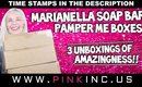 Marianella Soap Bar Pamper Me Boxes! 3 Unboxings of Amazingness!! | Tanya Feifel-Rhodes