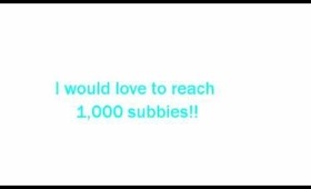 1,000 subbies?? Giveaway 100$ Subscribe to win!!