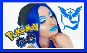 TEAM MYSTIC! Pokemon Go Cosplay/ Makeup tutorial | Rosa Klochkov