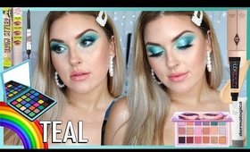 Dreamy Teal Makeup! 🌈 Rainbow Series 🗯️ CCGRWM