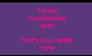 Troublemaker - Olly Murs ft Flo Rida - Lyrics