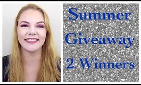 Summer Giveaway 2019| 2 Winners