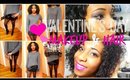 Valentines Day Makeup & Outfit