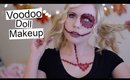 Creepy Voodoo Doll Halloween Makeup Tutorial