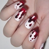 Blood dripping nails.