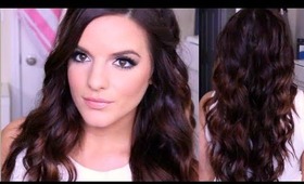 Prom Hair & Makeup Tutorial | 2014