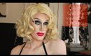 Drag Queen Makeup Tutorial  Talk Through Start to Finish