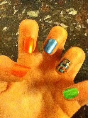 Just have mine nails done! 