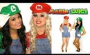 Mario and Luigi couple Halloween costumes - DIY Tutorial!