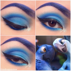Inspired by the Spix's Macaws when i watched Rio 1 & 2 yesterday. 

Instagram: @andreajoandom