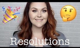 New Years Resolutions! YouTube, Personal, Books, etc!