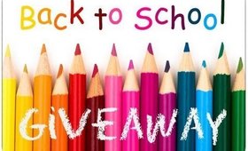 ♥ My First Ever Giveaway!!! Back To School Supplies! (OPEN) ♥