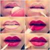 How to apply color lipstick