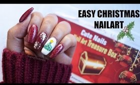 EASY Christmas Nailart and Cutenails Nailart Treasure Box Unboxing