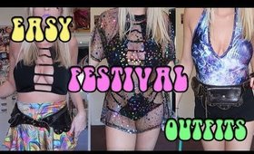 EASY (+ Hoop-Proof) FESTIVAL OUTFITS