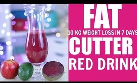 Lose 10 Kg Weight In 7 Days | Red Fat Cutter Drink For Weight Loss |SuperPrincessjo