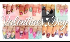Valentines Day nail art compilation