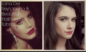 Lana Del Rey Young & Beautiful Halloween Tutorial