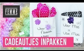 Cadeautjes Amerikaans inpakken - FEMME