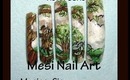 Mesi nail art  Show me summer XoNyCeXo's Nail Art contest entry