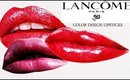 Review & Swatches: Lancome Color Design Lipsticks.