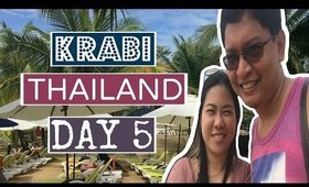 KRABI THAILAND VLOGS - DAY 5: LAST DAY IN KRABI!!! | thelatebloomer11