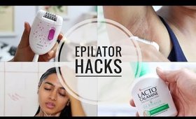 How to Use Epilator + Epilator Hair Removal Hacks || Philips Satinelle Epilator _ SuperWowStyle
