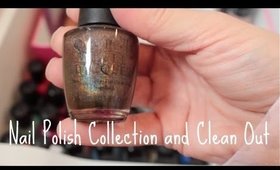 Nail Polish Collection and Clean Out